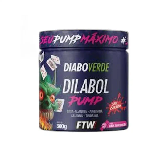 Diabo Verde #Dilabol 300 g Bala de Framboesa FTW — embalagem
